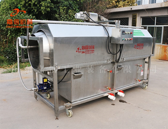 軟包裝破袋（dài）挑選二級清洗瀝水烘幹線