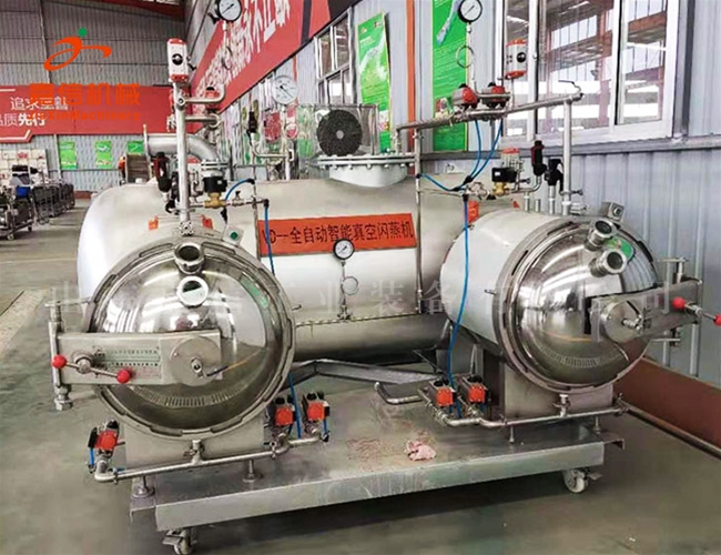 全自動果蔬脆片（piàn）膨化生產線（xiàn）