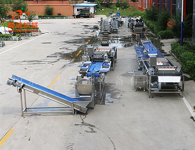 泡菜(cài)加工生產線