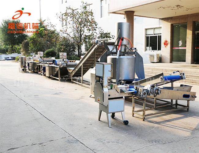 根莖（jīng）類、葉菜類二合一清洗風幹流水線設備