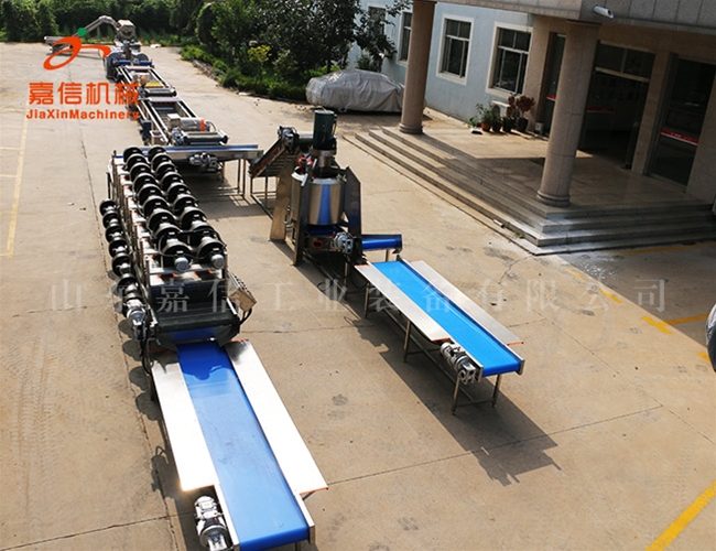 葉菜類清洗風(fēng)幹流(liú)水線